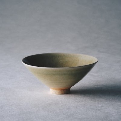業務用信楽焼 茶碗 鶯釉