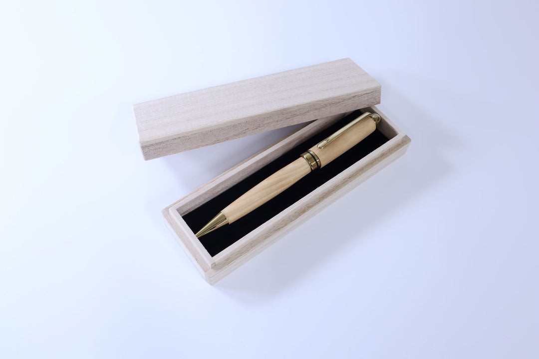 木製ボールペン　シークヮーサー
