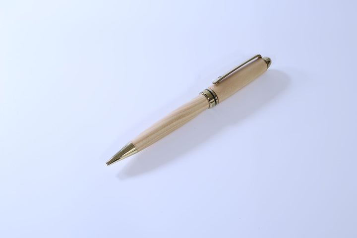 木製ボールペン　シークヮーサー