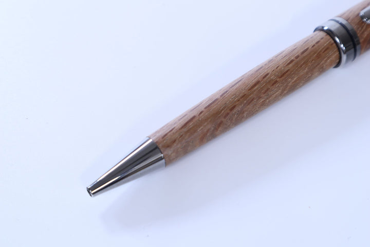 木製ボールペン　ウラジロガシ