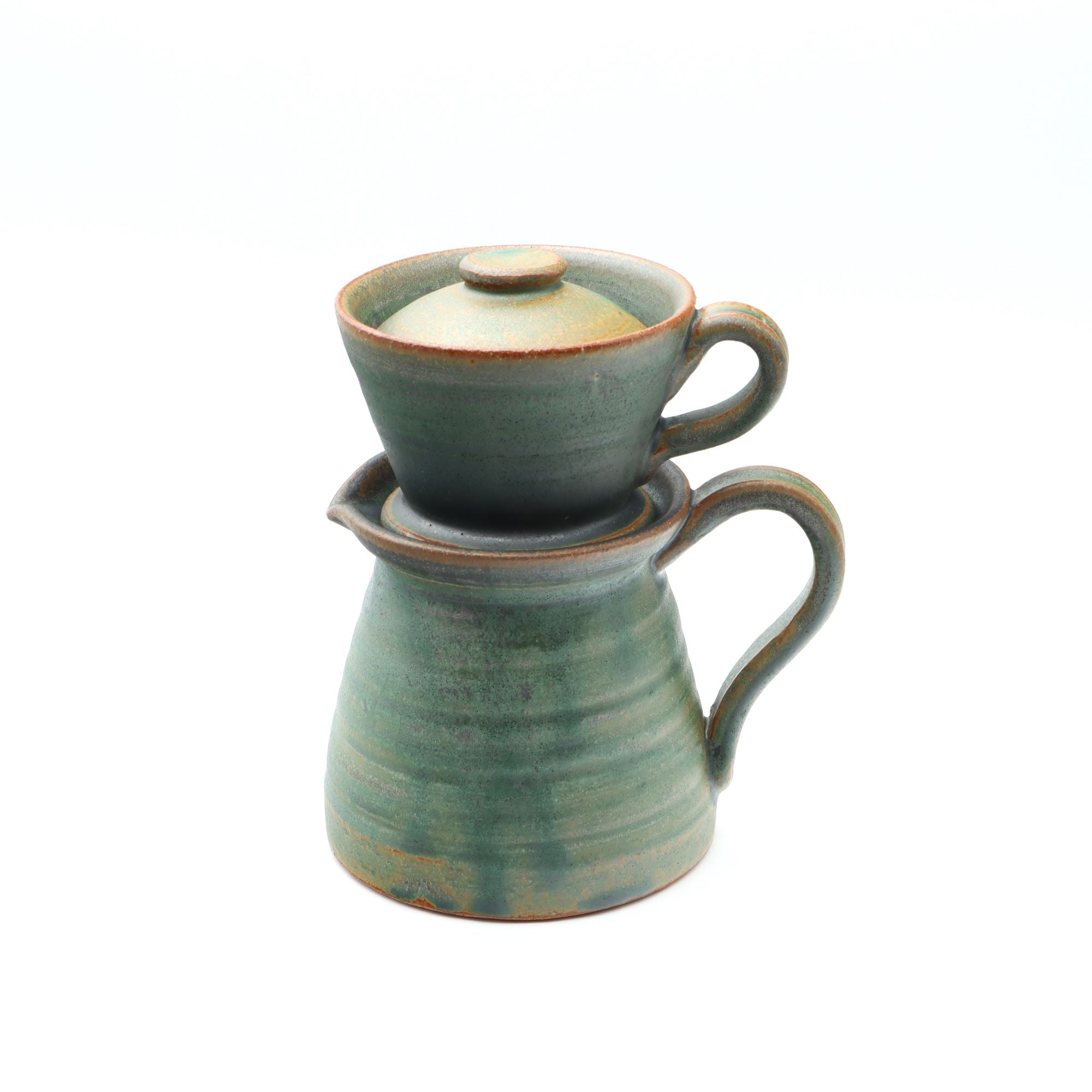【おうちカフェ】 金山焼 コーヒードリッパー＆ポット・コーヒーカップ２客　新品！ 楽天市場】【 美濃焼 】 コーヒーポット おしゃれ 保温 陶器