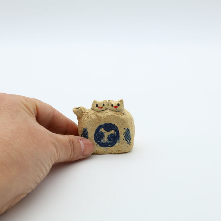 bits　やちむんとシーサー　抱瓶