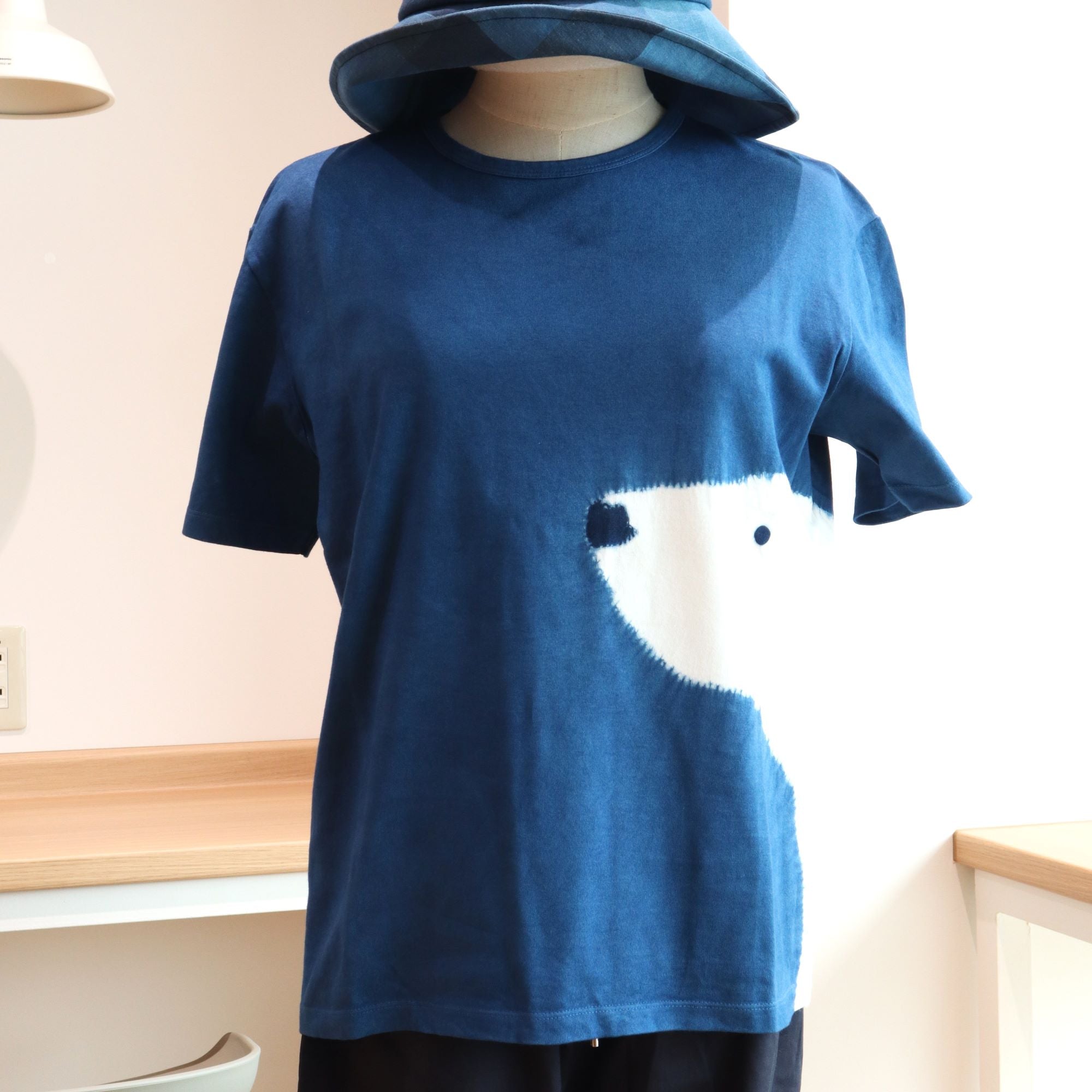 琉球藍染工房 Tシャツ しろくま サイズ2 - canosa オンラインショップ