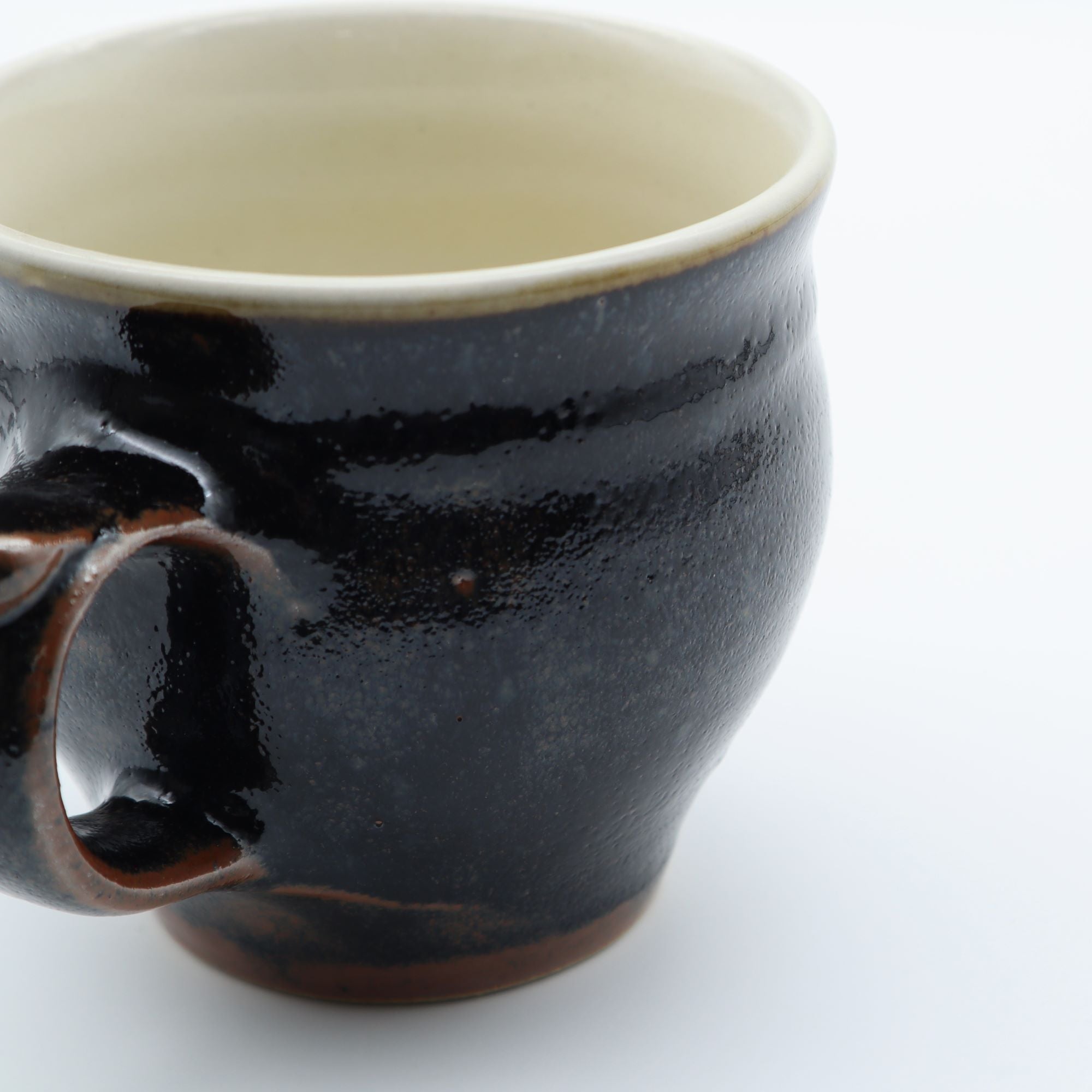 出西窯コーヒー茶碗５客 出西窯】コーヒー碗皿 ふち呉須 - 民藝のある暮し「手しごと」