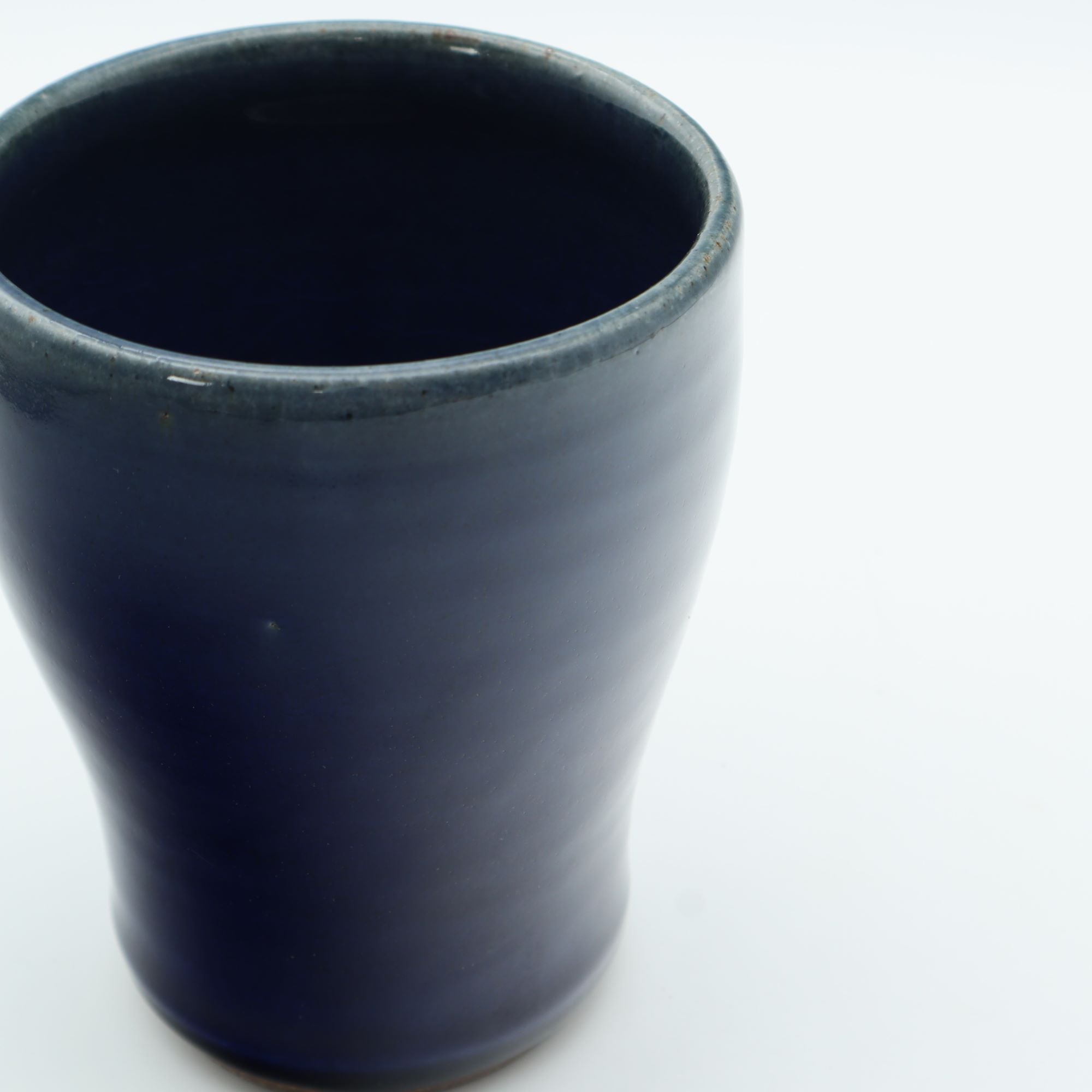 民藝の象徴 出西窯 焼酎カップ 呉須 お茶やビール、コーヒーなど色々