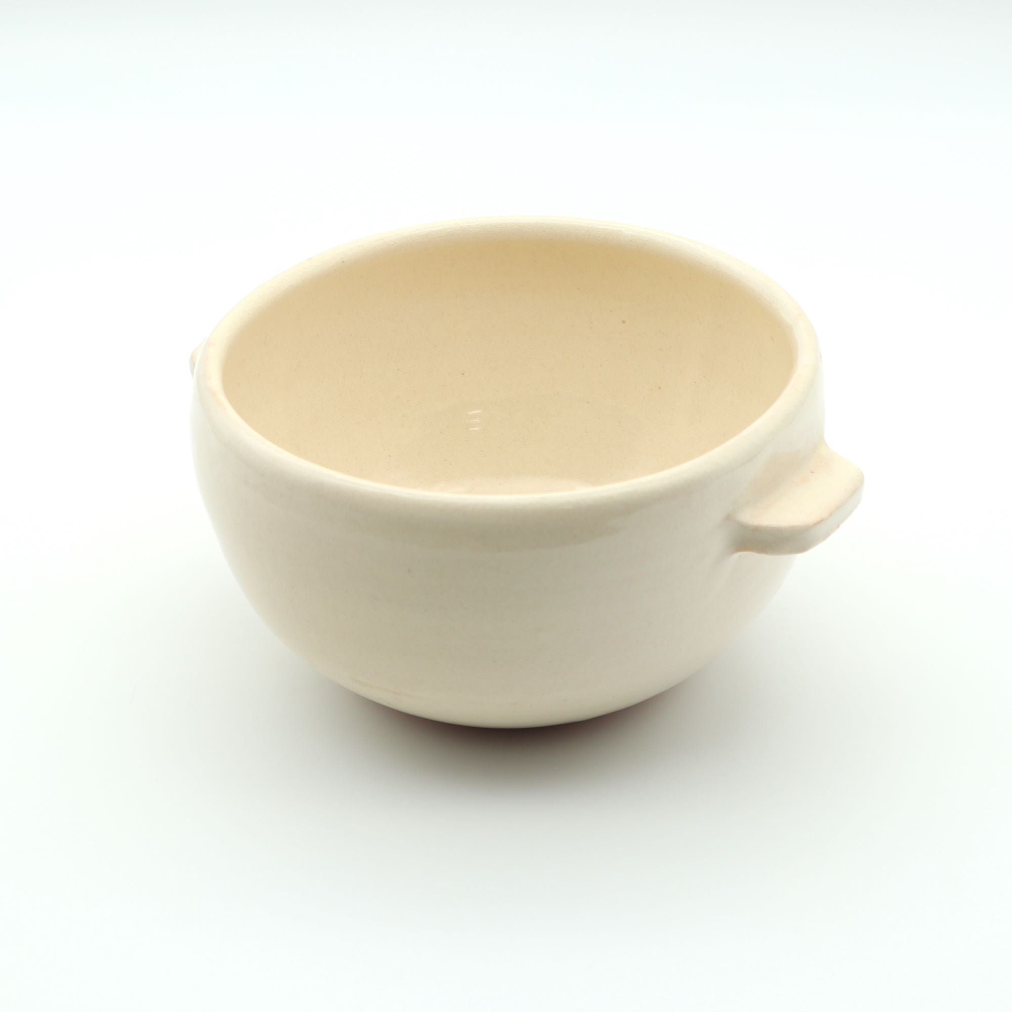 普段使いの萩焼・楓窯 軽くて持ちやすい耳付スープボウル 白 – canosa