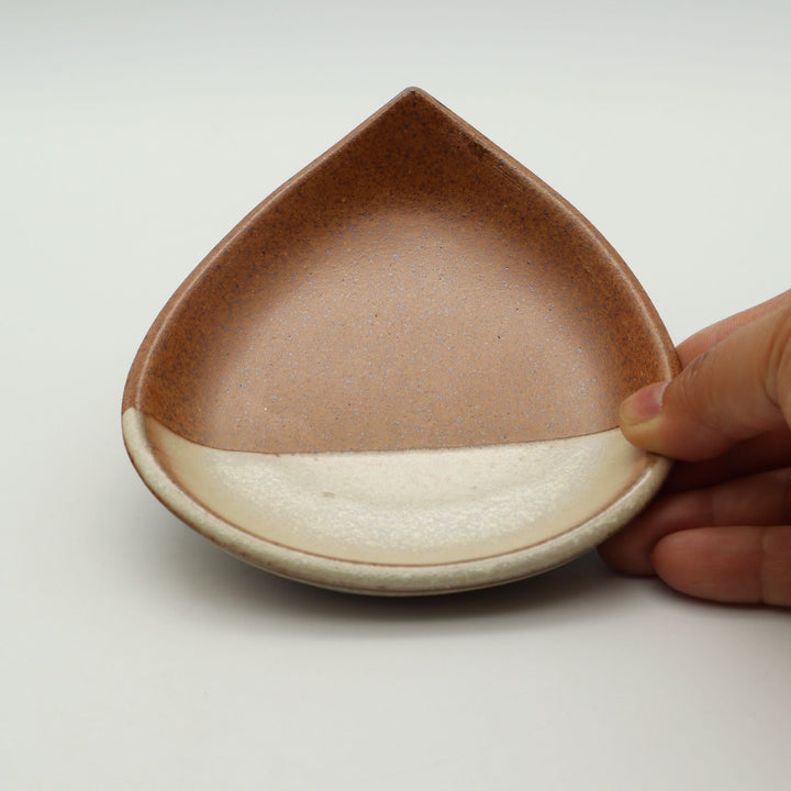 栗小皿　黄