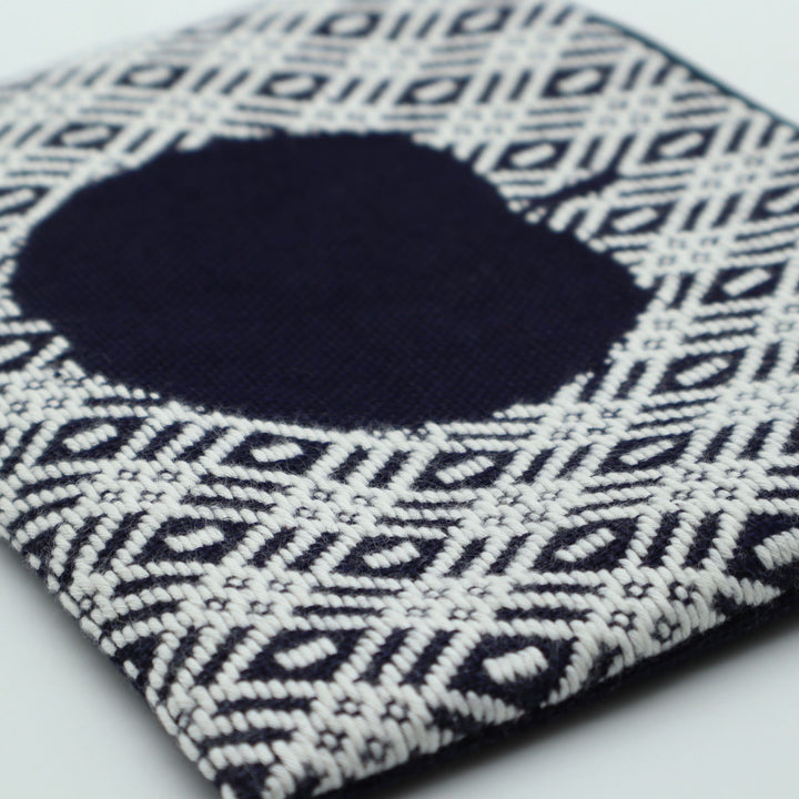 りんごポーチ　A　紺