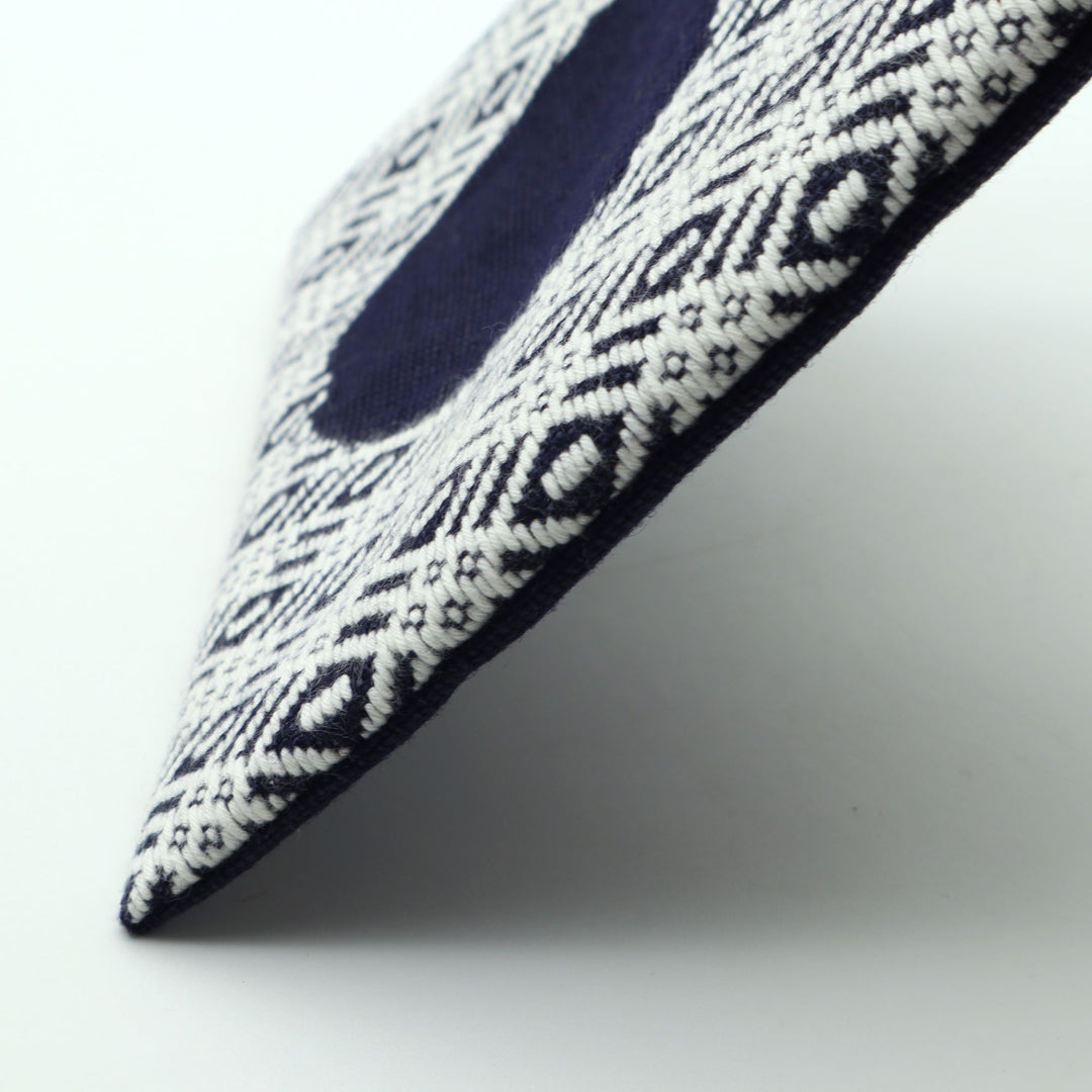 りんごポーチ　A　紺