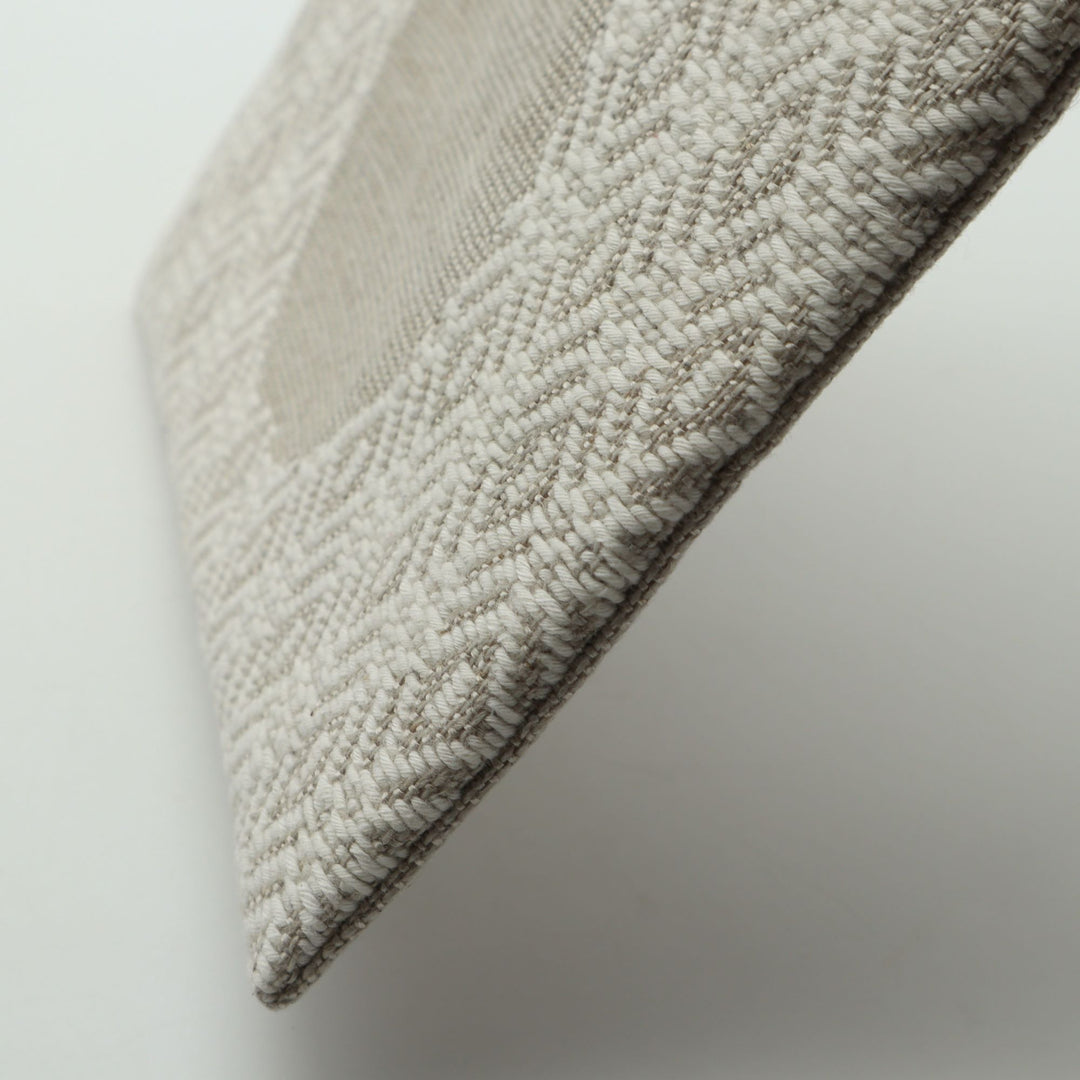 りんごポーチ　A　生成り