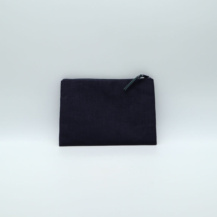りんごポーチ　B　紺