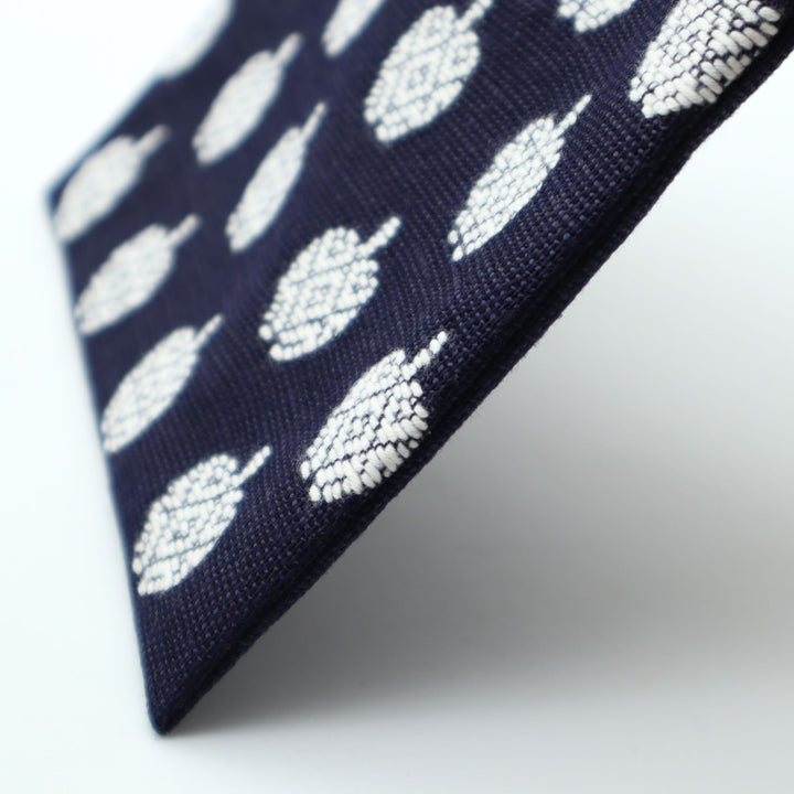 りんごポーチ　B　紺