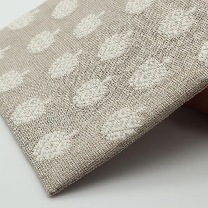 りんごポーチ　B　生成り