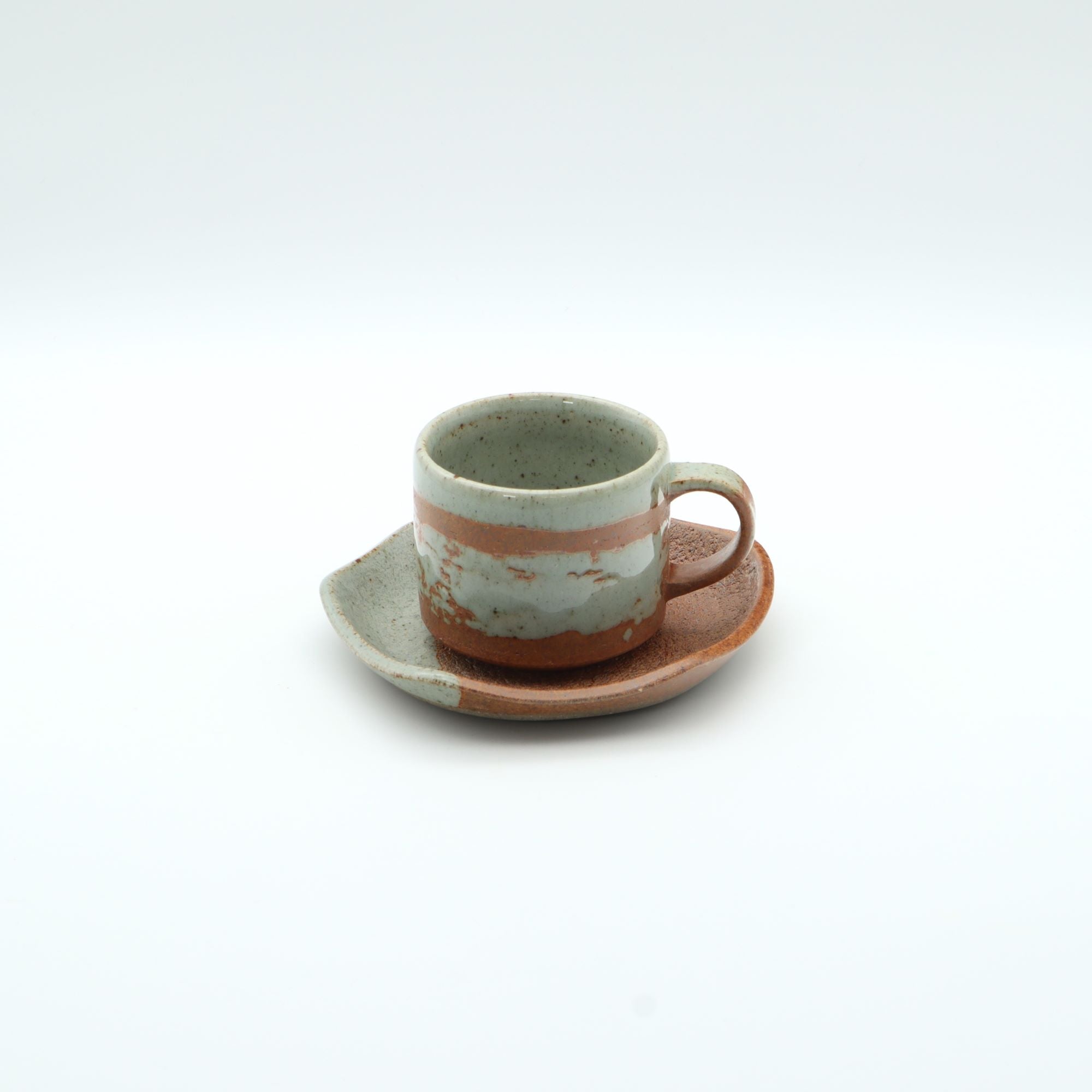 山形・平清水焼 七右エ門窯 コーヒーカップ＆ソーサー B – canosa