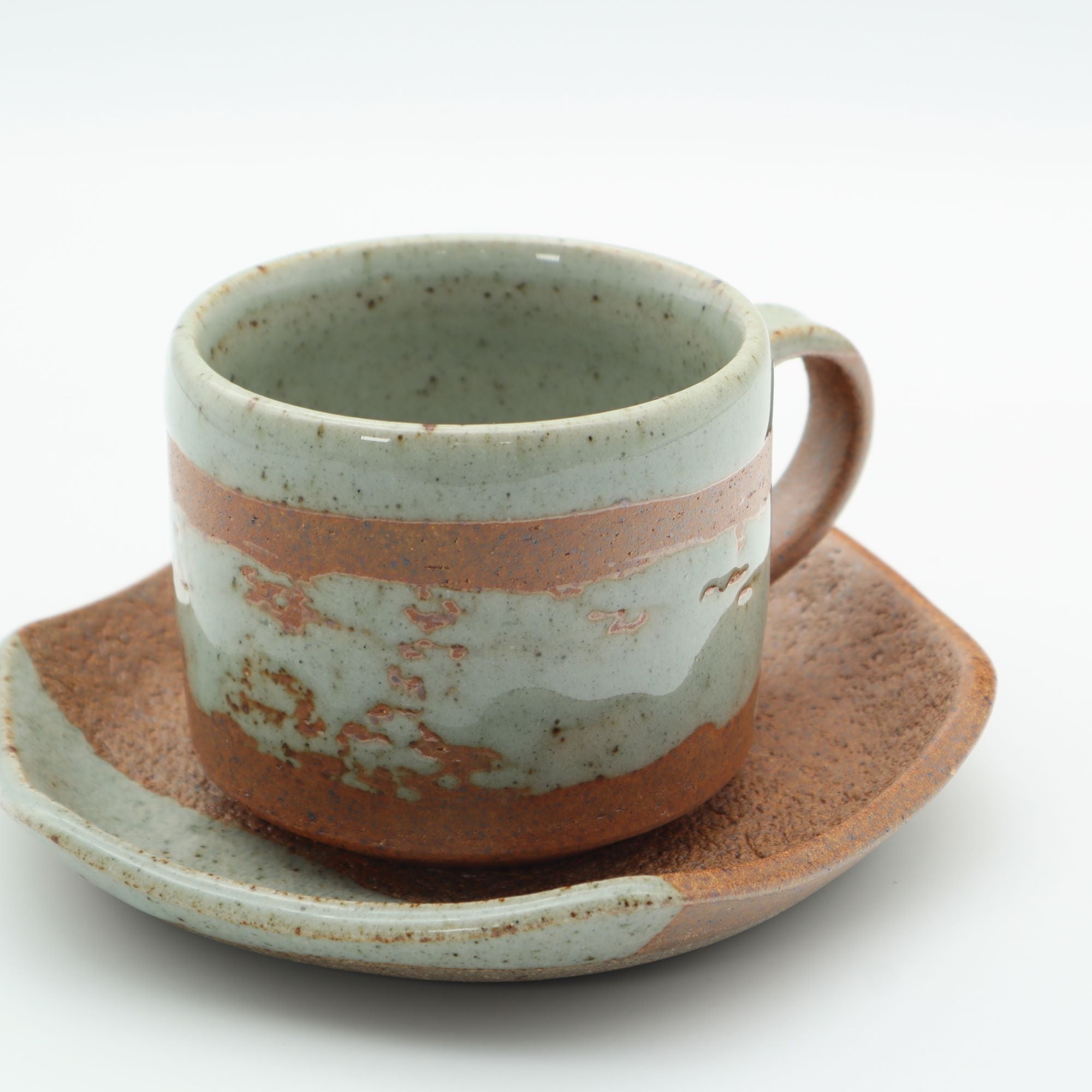 山形・平清水焼 七右エ門窯 コーヒーカップ＆ソーサー B – canosa