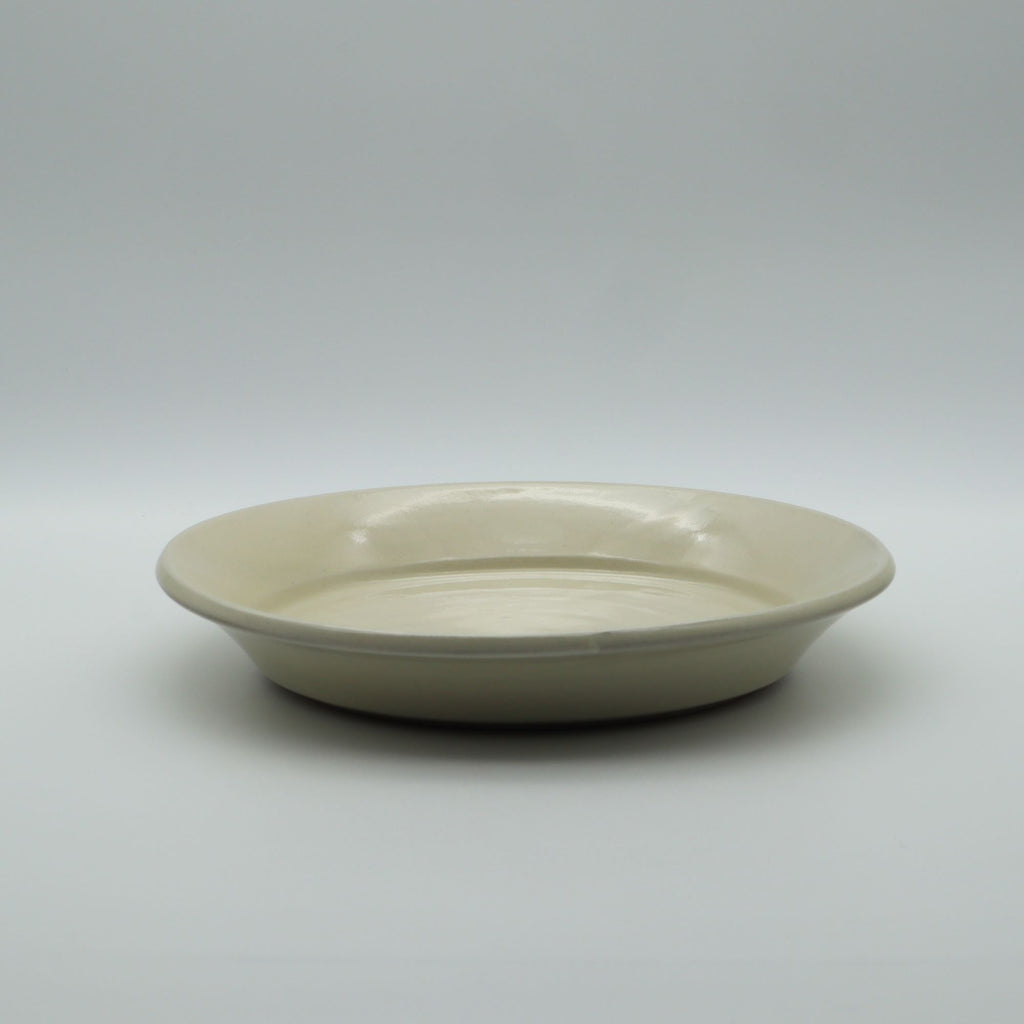 【出西窯】平皿　7寸　3枚セット　リム　白 パン皿（7寸／約21cm）白 （07） | 出西窯 on-line STORE