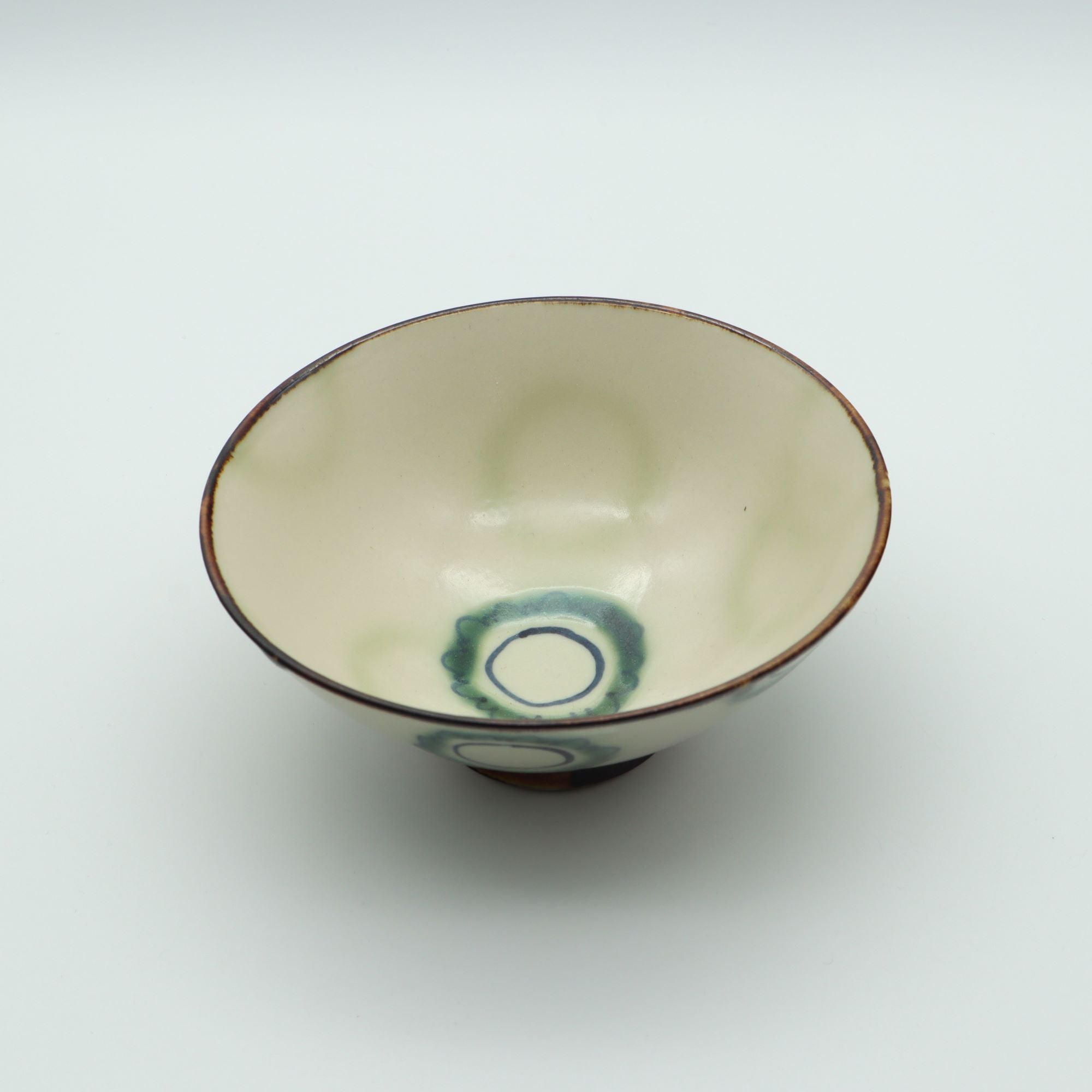 やちむん ゴーヤー マカイ（お茶碗）｜アトリエ クッチャネ・食卓が