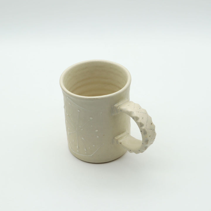 白マグカップ　縦長B