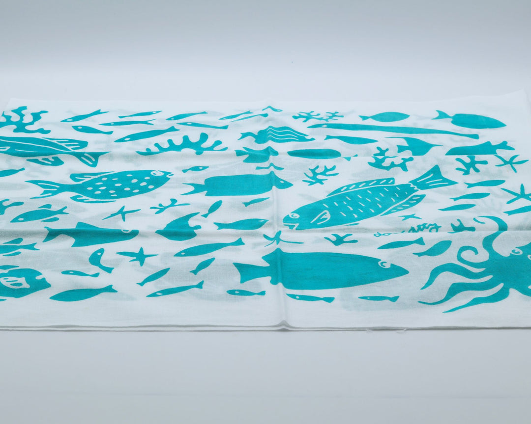 手ぬぐい　さかなさかな