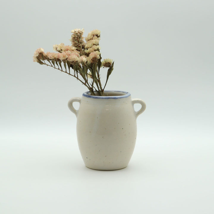花器　白