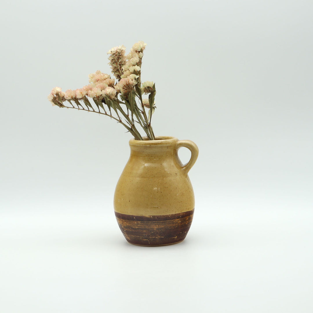 花器　黄