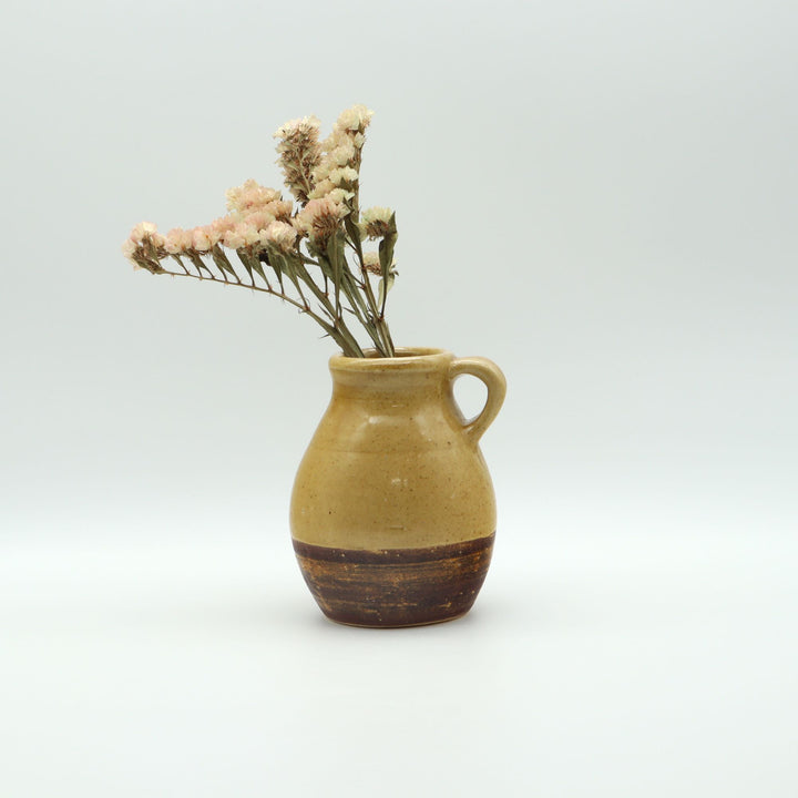 花器　黄