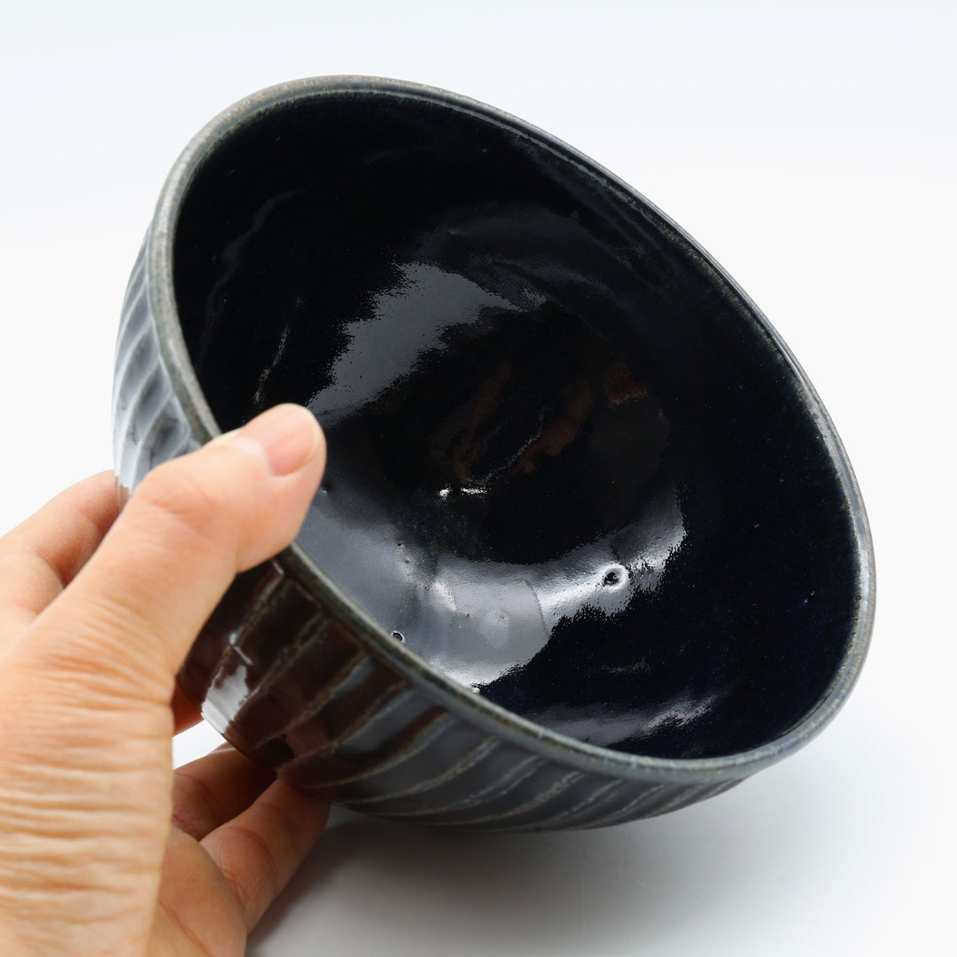 小どんぶり　紺