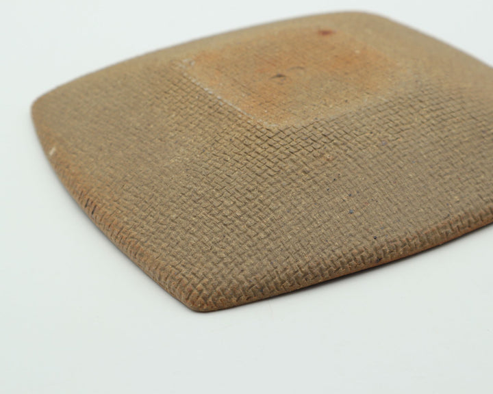 二彩角皿　小　紺