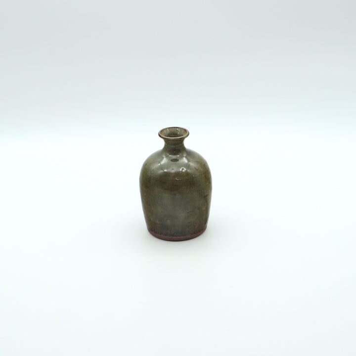 一輪挿し　化粧無し　灰