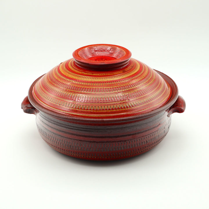 土鍋　M　赤