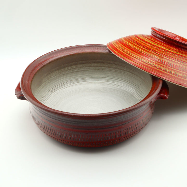 土鍋　M　赤