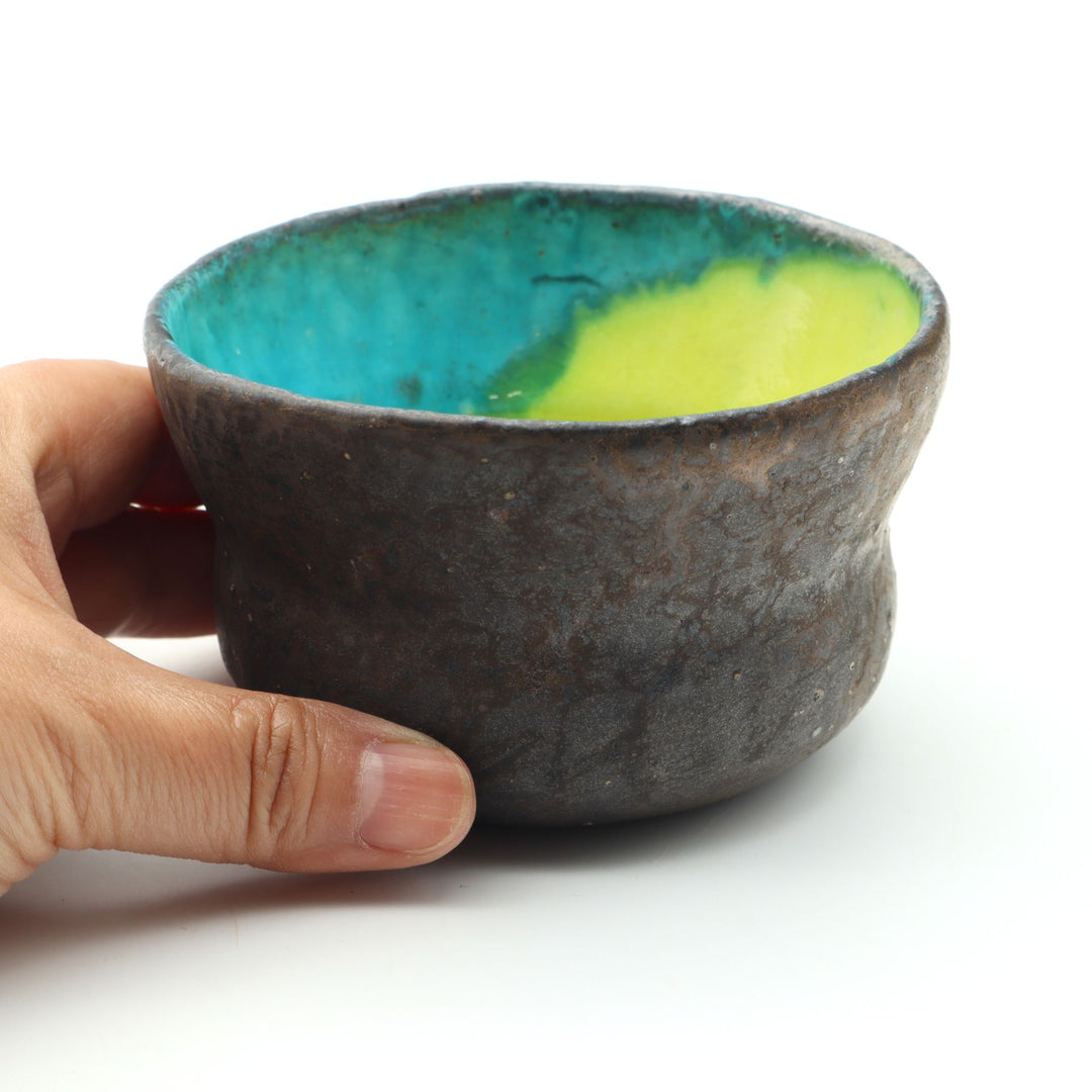 青のカップ　K10　M30