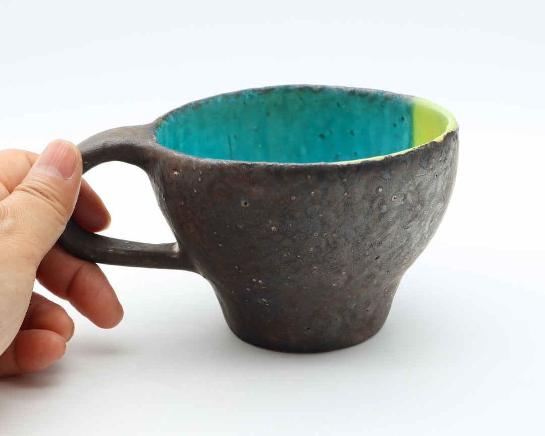 青のカップ　K14　M34