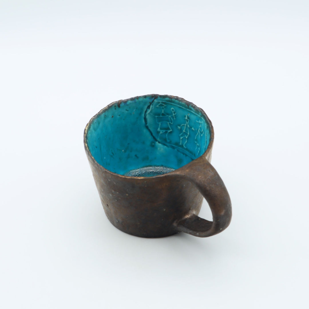 青のカップ　K17　M37