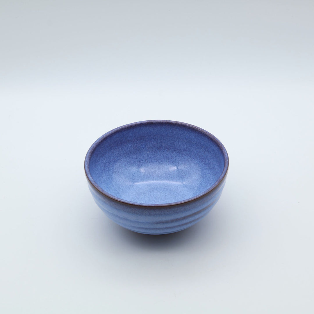 ごはん茶碗　大　青