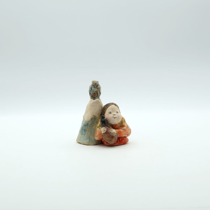 お福さん　初夢