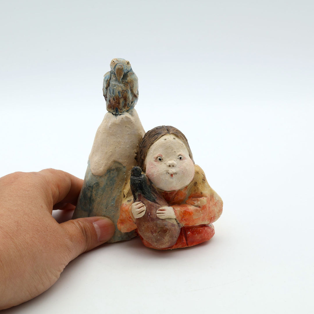 お福さん　初夢