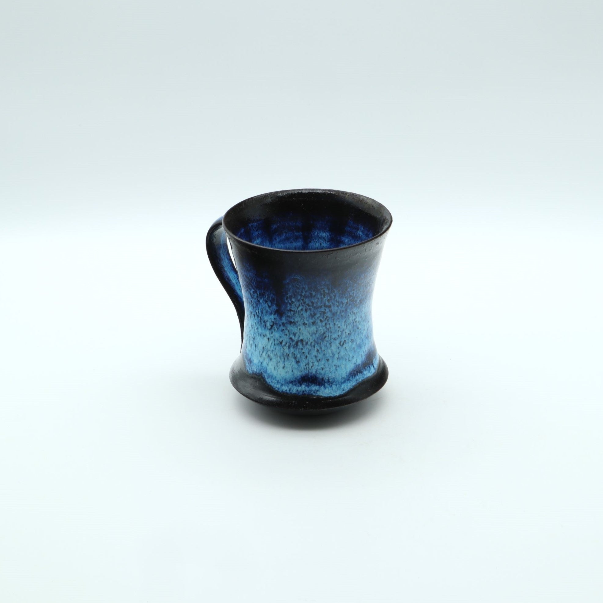 創刻窯 蒼月オーロラカップ ＜ヨゾラ＞ 大きめマグカップ - canosa