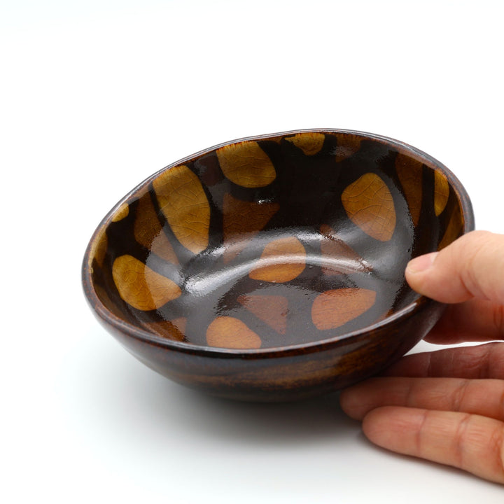 小鉢　飴モザイク　D