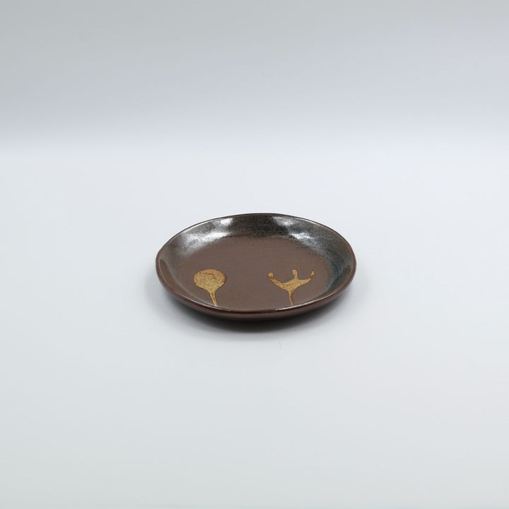 5寸平皿　飴スプーンフォーク　H