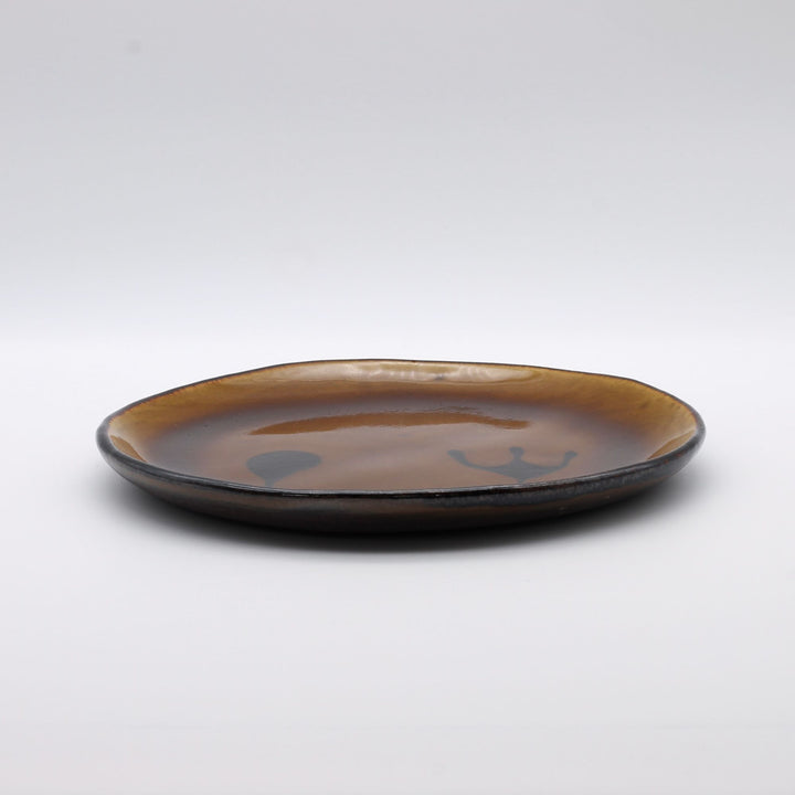 7寸平皿　飴スプーンフォーク　D