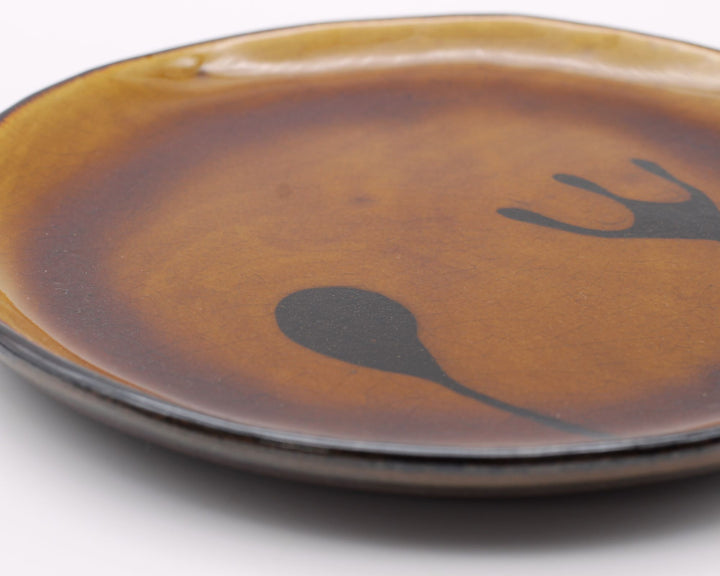 7寸平皿　飴スプーンフォーク　D