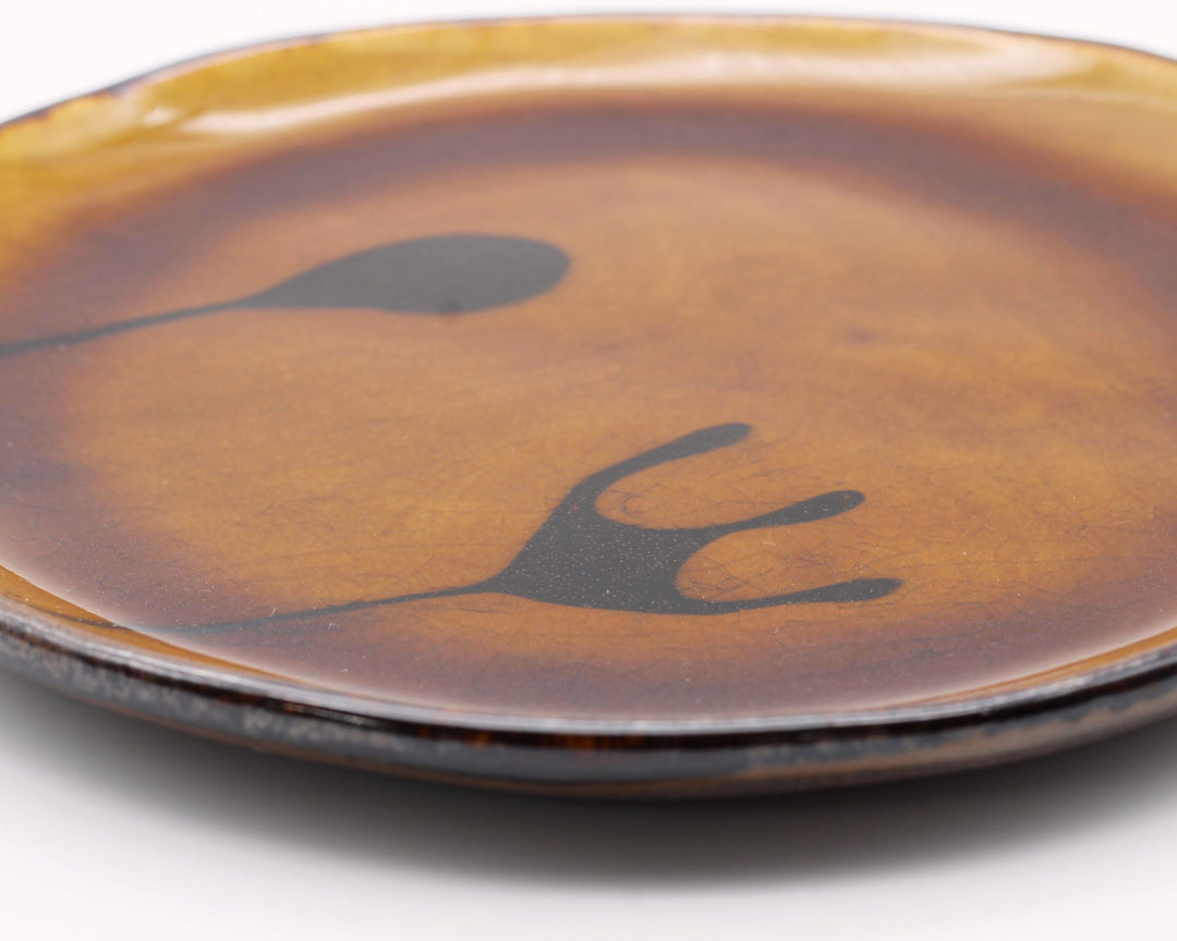 7寸平皿　飴スプーンフォーク　D