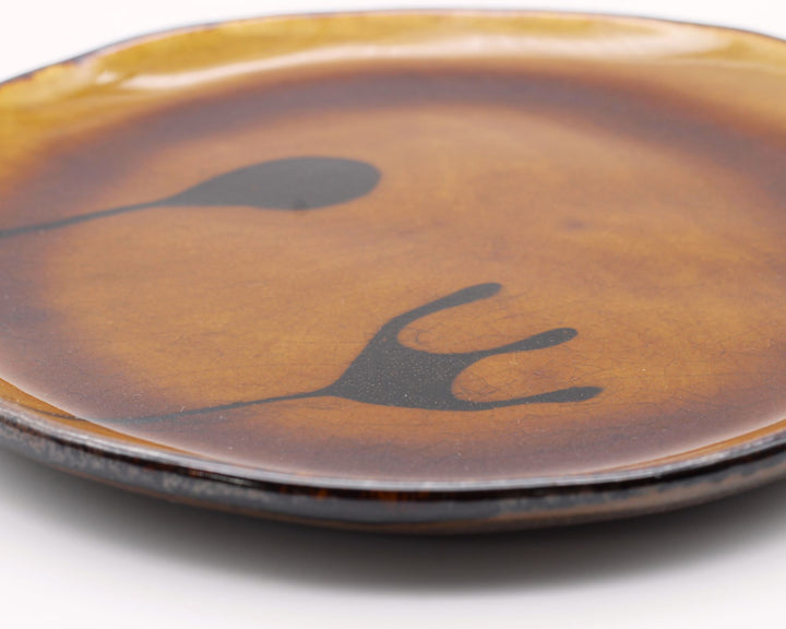 7寸平皿　飴スプーンフォーク　D