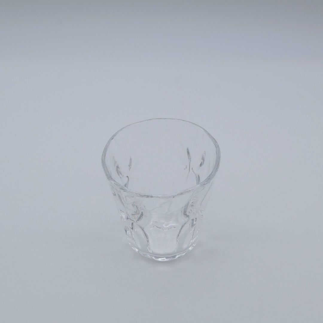 glass apartment 21g ichico 「リボンカップ」透明なガラスに立体的なリボン状の装飾があしらわれた琉球ガラスの美しいカップ。