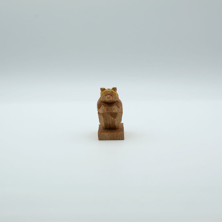 ゴーヤー収穫くま