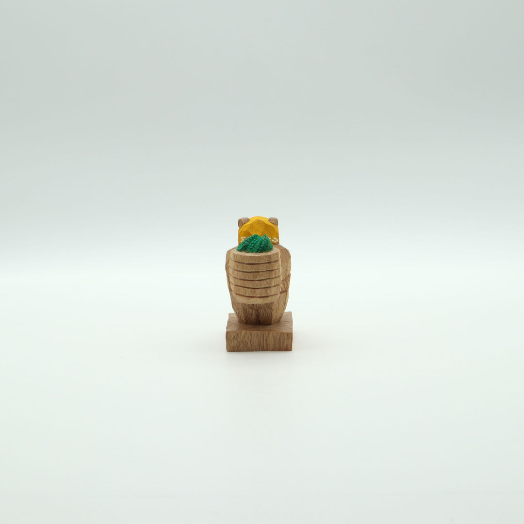 ゴーヤー収穫くま