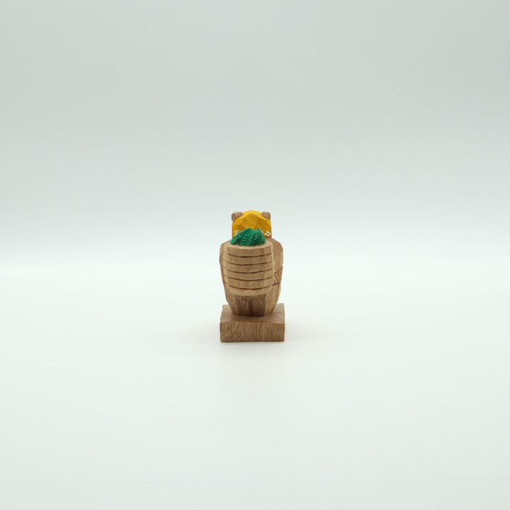ゴーヤー収穫くま
