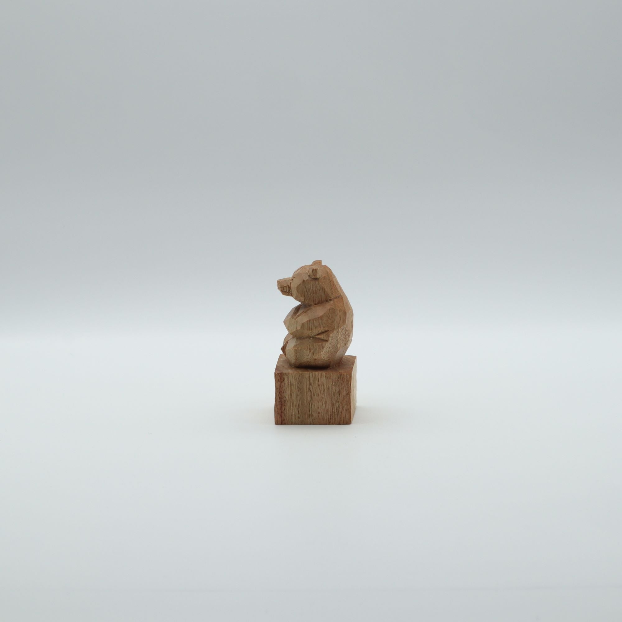 gizakuma オリジナル木彫り熊 あぐらくま 限定 1点のみ – canosa