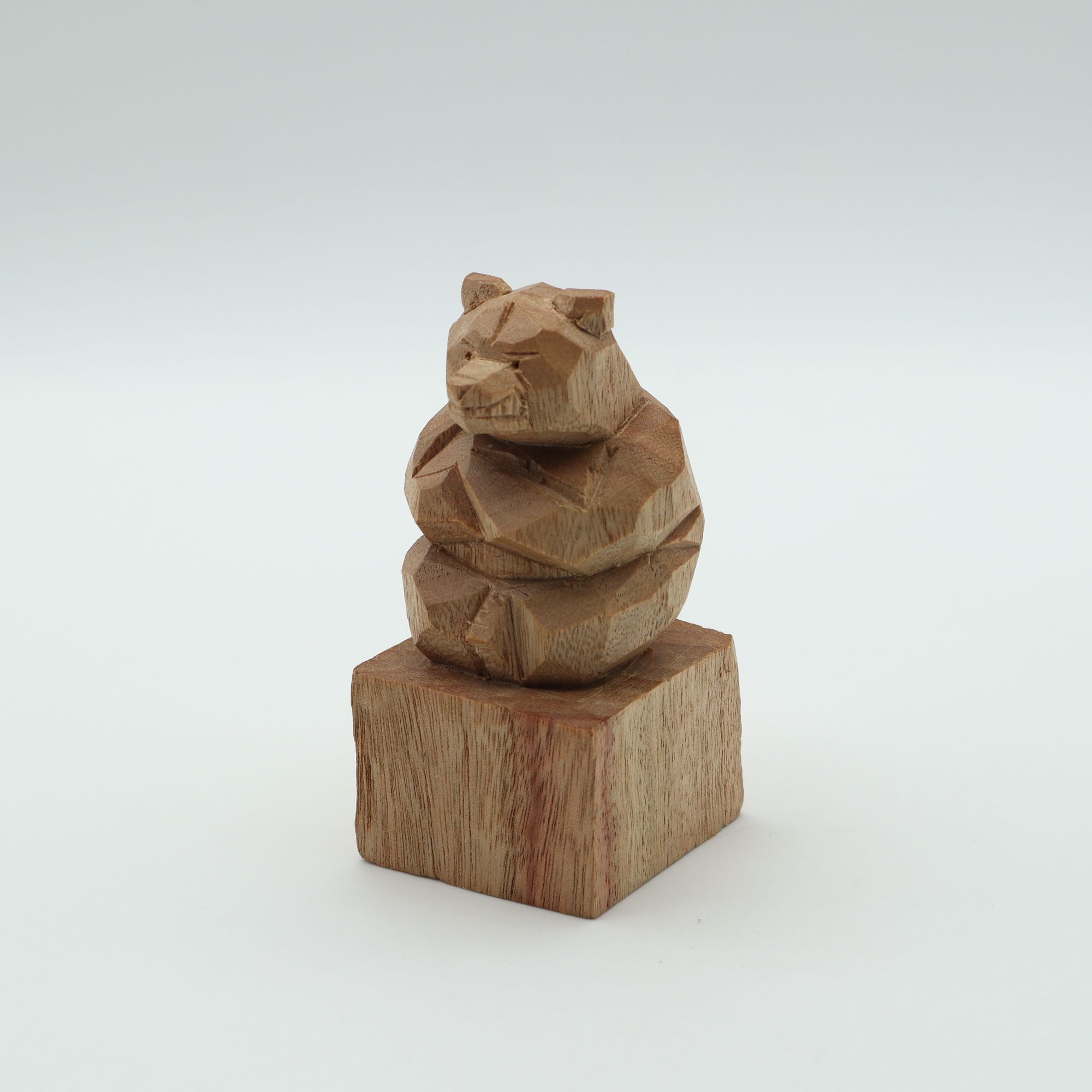 gizakuma オリジナル木彫り熊 あぐらくま 限定 1点のみ – canosa